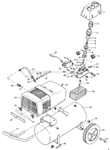 Part Location Diagram of CW301400SJ Campbell Hausfeld Pressure Switch Kit